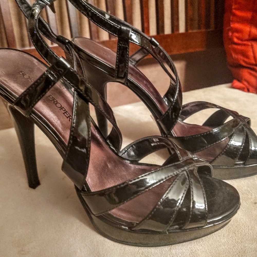 Boston Proper Black Heels